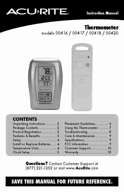 Acu-Rite Thermometer 420-page_pdf